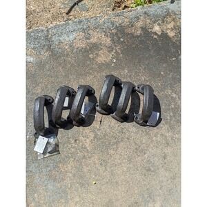Cast Iron Cabinet Pull Handle Lot Of 6